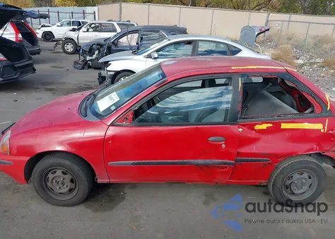 1997 Geo Metro Lsi from USA, damaged, VIN 2C1MR2294V6718502